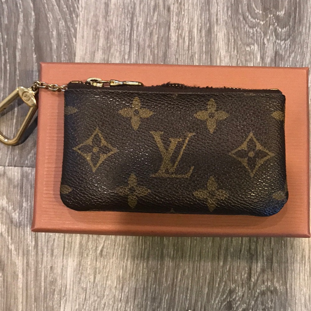 💯Authentic LV monogram canvas coin purse